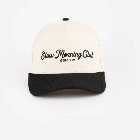 GIGI PIP Slow Morning Club Trucker Hat - Picture 1 of 4